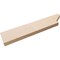 Ekena Millwork 2in. W x 8in. H x 36in. L Clemmons Woodgrain TimberThane Rafter Tail, Primed Tan RFTUR02X08X36CLERCPR - alternate 4